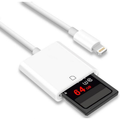 Адаптер Apple Lightning to SD Card Camera Reader (MJYT2) White