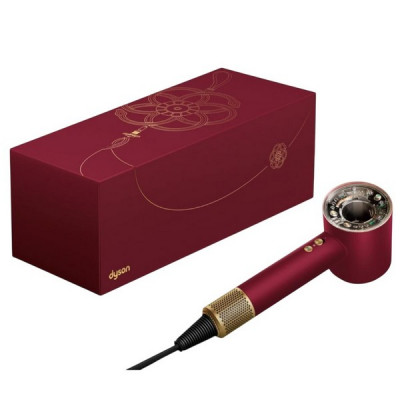 Фен Dyson Supersonic Nural HD16 Red Velvet/Gold + Case (EU)