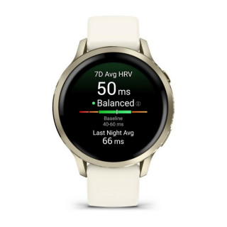 Garmin Venu 4 41 мм Lunar Gold with Bone Silicone Band (010-03013-00)