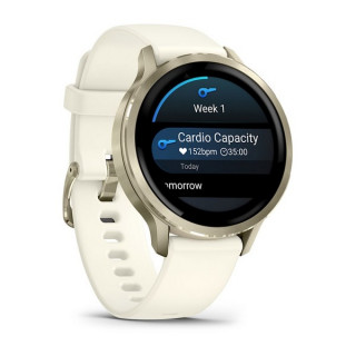 Garmin Venu 4 41 мм Lunar Gold with Bone Silicone Band (010-03013-00)