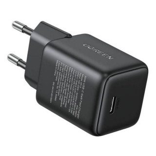 Сетевое зарядное устройство Ugreen X513 30W USB-C GaN Fast Charger с кабелем USB-C-USB-C 1м (65012) черный