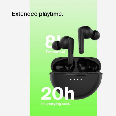 Беспроводные наушники Belkin SoundForm Rhythm True Wireless Earbuds (AUC012BTBK) Black