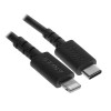 Кабель Anker Powerline Select USB-C - Lightning 0.9 м (A8612G11) Black