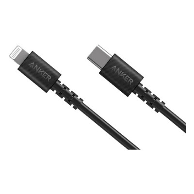 Кабель Anker Powerline Select USB-C - Lightning 0.9 м (A8612G11) Black