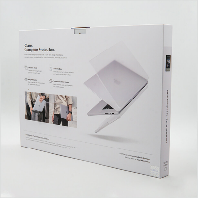 Чехол Uniq HUSK Pro Claro для MacBook Pro 14" (2021) (MP14(2021)-CLAROMCLR), прозрачный