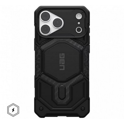 Чехол UAG Monarch Pro MagFit для iPhone 18 Pro Max/17 Pro Max 6.9" (114568114242) Carbon Fiber