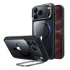 Чехол ESR Classic Hybrid Kickstand Magnetic для iPhone 18 Pro / 17 Pro (Clear Black)
