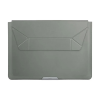Чехол Uniq Oslo V.2 PU leather Magnetic Laptop sleeve/foldable stand Jet для ноутбуков 14" Lichen Green (OSLO(14)-LICHENGREEN)