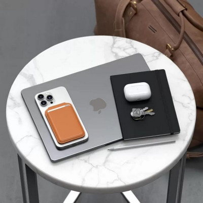 Подставка-картхолдер Satechi Magnetic Wallet Stand (ST-VLWO) оранжевый