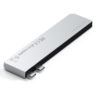 Адаптер Satechi USB-C Pro Hub Slim Adapter (ST-HUCPHSS) Silver