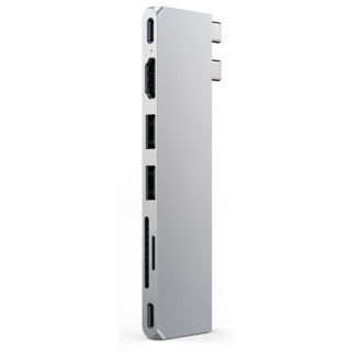 Адаптер Satechi USB-C Pro Hub Slim Adapter (ST-HUCPHSS) Silver