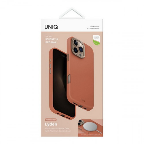Чехол Uniq Lyden MagSafe для iPhone 16 Pro Max Terracotta (IP6.9P(2024)-LYDMTER)
