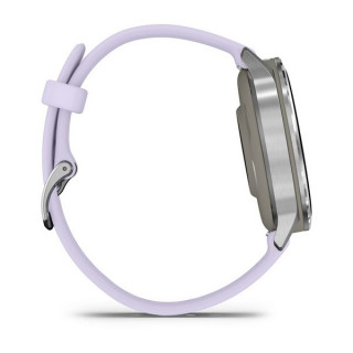 Garmin Venu 4 41 мм Silver with Periwinkle Silicone Band (010-03013-01)