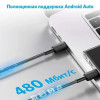 Кабель Anker Powerline 322 USB-C to USB-C 3м (A81F7G11) Black / Черный