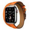 Apple Watch Series 11 Hermes 42 mm Attelage Double Tour Orange
