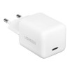Сетевое зарядное устройство Ugreen X513 30W USB-C GaN Fast Charger с кабелем USB-C-USB-C 1м (65013) белый