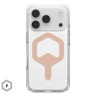 Чехол UAG Plyo Magfit для iPhone 17 Pro 6.3" (114529114348) Ice/Rose Gold