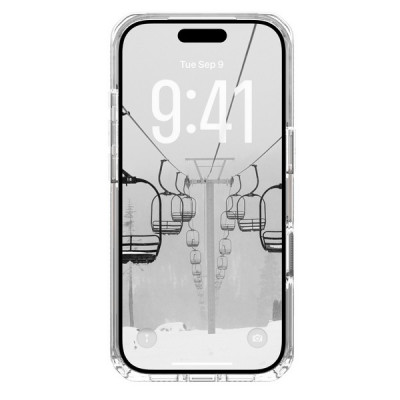 Чехол UAG Plyo Magfit для iPhone 17 Pro 6.3" (114529114348) Ice/Rose Gold