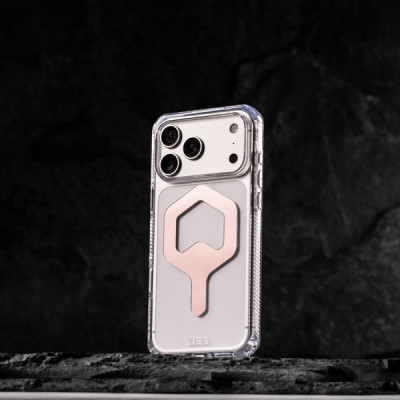 Чехол UAG Plyo Magfit для iPhone 17 Pro 6.3" (114529114348) Ice/Rose Gold