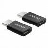Набор переходников Anker Micro USB - USB-C 2 шт. в комплекте (B8174011) Black