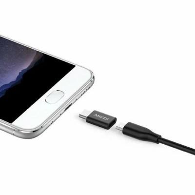 Набор переходников Anker Micro USB - USB-C 2 шт. в комплекте (B8174011) Black