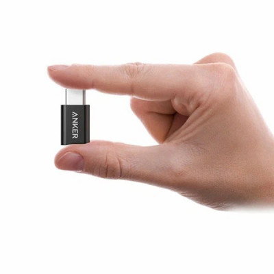 Набор переходников Anker Micro USB - USB-C 2 шт. в комплекте (B8174011) Black