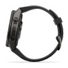 Garmin Fenix 9 Pro 43 мм Carbon Gray DLC Titanium with Black/Pebble Gray Silicone Band (010-04335-15)