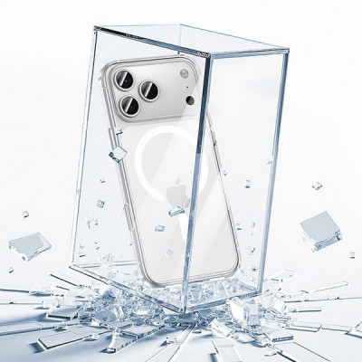 Чехол силиконовый Benks Crystal Case MagFit для iPhone 18 Pro/17 Pro 6.3" (C.K.JC.AP.00.0072) Transparent