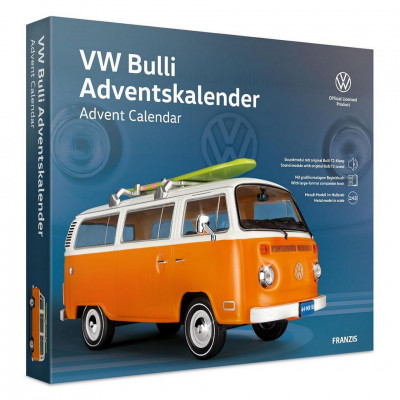 Адвент-календарь Franzis Volkswagen Bulli T2 1967 года 1:43