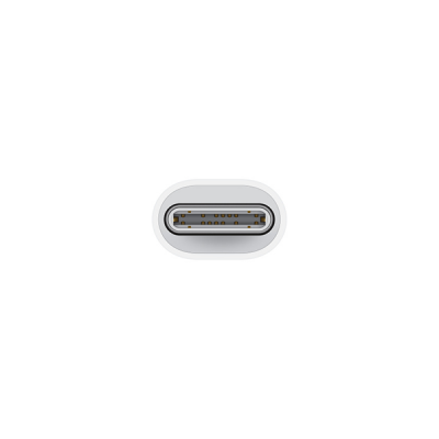 Переходник Apple Adapter USB-C to Lightning (MUQX3ZE/A / MUQX3FE/A) белый