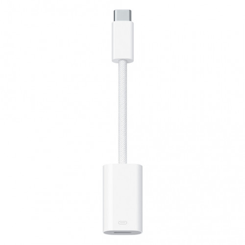 Переходник Apple Adapter USB-C to Lighting (MUQX3ZE/A / MUQX3FE/A) белый