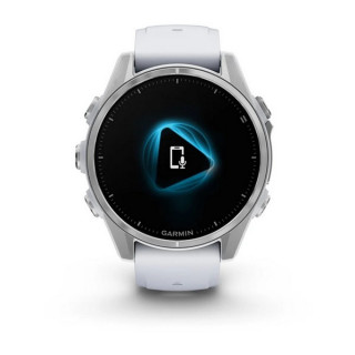 Garmin Fenix 8 43 мм Amoled Silver/Whitestone (010-02903-00)