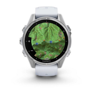Garmin Fenix 8 43 мм Amoled Silver/Whitestone (010-02903-00)