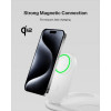Беспроводная зарядная станция Belkin BoostCharge Pro 3-в-1 Magnetic Wireless Charger 15W (WIZ029myWH) белый