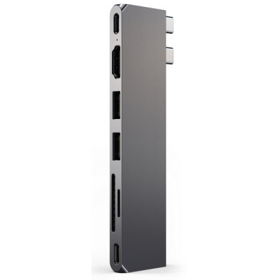 Адаптер Satechi USB-C Pro Hub Slim Adapter (ST-HUCPHSM) Space Gray