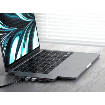 Адаптер Satechi USB-C Pro Hub Slim Adapter (ST-HUCPHSM) Space Gray