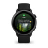 Умные часы Garmin Vivoactive 6 – Сланцевый, Черный ремешок