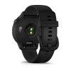 Умные часы Garmin Vivoactive 6 – Сланцевый, Черный ремешок