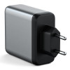 Сетевое зарядное устройство Satechi Compact Charger 100W GaN Power (ST-UC100WSM-EU) Space Gray