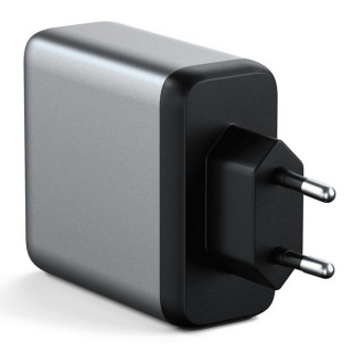 Сетевое зарядное устройство Satechi Compact Charger 100W GaN Power (ST-UC100WSM-EU) Space Gray