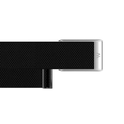 Плетеный ремешок для Whoop 5.0 SuperKnit Luxe Band​ (Obsidian with Titanium)