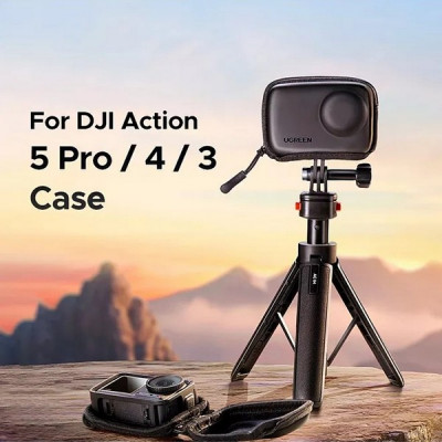 Защитный чехол/кейс Ugreen LP912 Action Camera Carrying Case для DJI Osmo Action 5 Pro/4/3 (55786) черный
