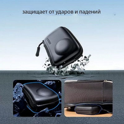 Защитный чехол/кейс Ugreen LP912 Action Camera Carrying Case для DJI Osmo Action 5 Pro/4/3 (55786) черный
