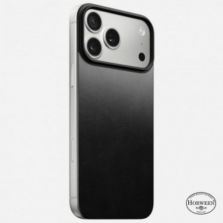 Чехол Nomad Magnetic Leather Back для iPhone 17 Pro (NM014414858) Black