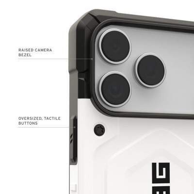 Чехол UAG Pathfinder Magfit для iPhone 17 Pro Max 6.9" (114549114141) White
