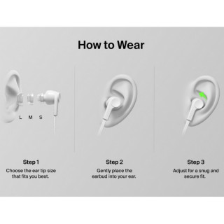 Проводные наушники Belkin Soundform ANC Wired Earbuds USB-C (G3H0003hqBK) Black