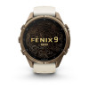 Garmin Fenix 9 Pro 43 мм Autumn Gold Titanium with Cream/French Gray Silicone Band (010-04335-25)