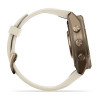 Garmin Fenix 9 Pro 43 мм Autumn Gold Titanium with Cream/French Gray Silicone Band (010-04335-25)