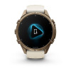 Garmin Fenix 9 Pro 43 мм Autumn Gold Titanium with Cream/French Gray Silicone Band (010-04335-25)
