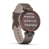 Умные часы Garmin Lily темно-бронзовый безель, корпус цвета Paloma и итальянский кожаный ремешок 010-02384-B0